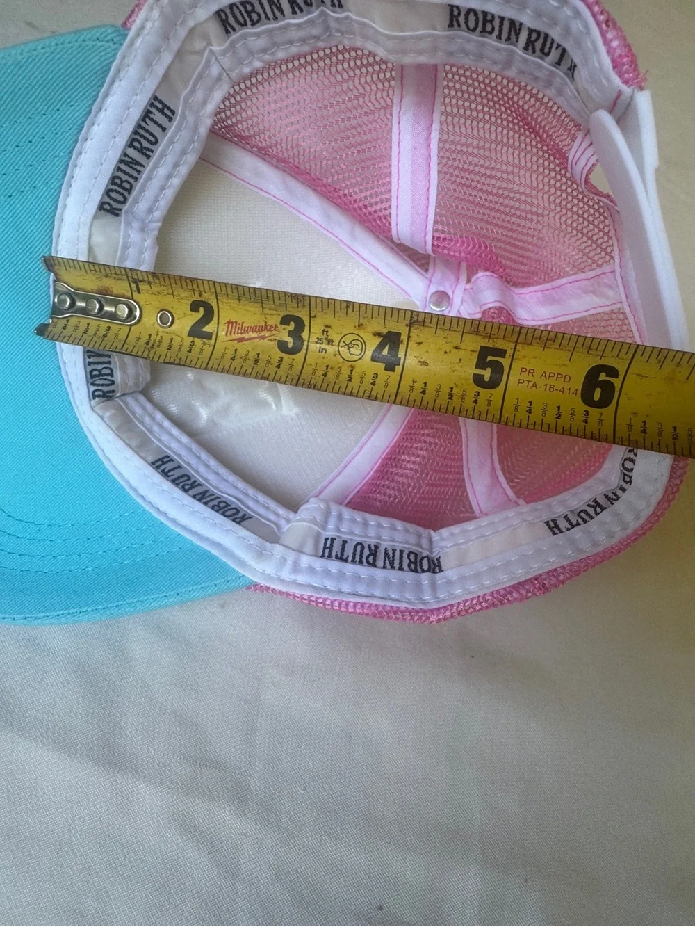 Robin Ruth souvenir Beach Hat wear girls hat vent back 